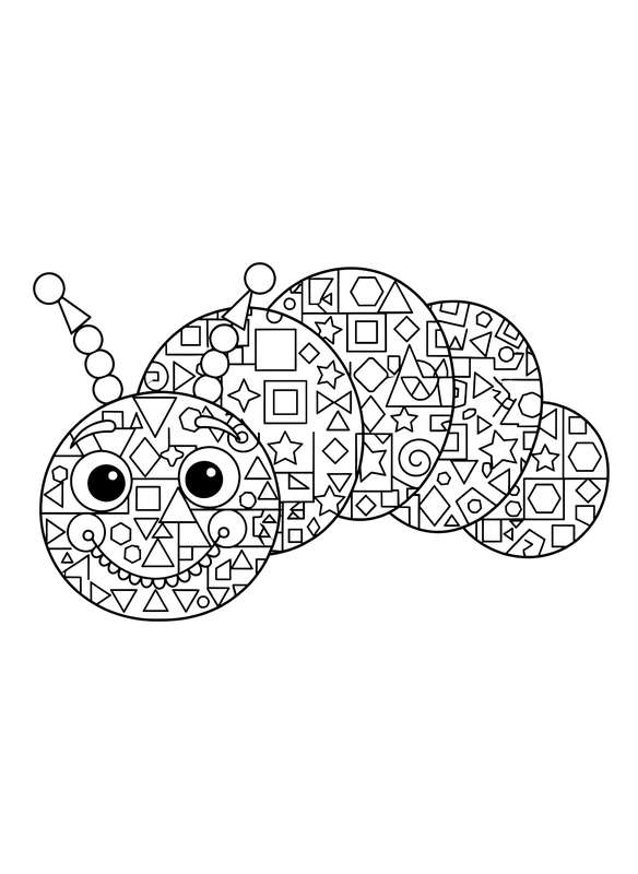 Friendly Five-Oval Caterpillar