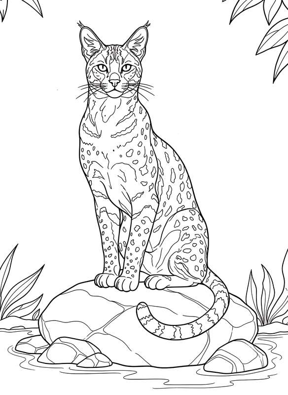 Savannah Majesty: Rock Perch Pose