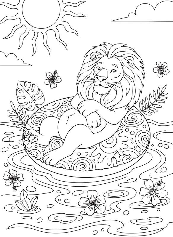 Poolside Relaxation Station