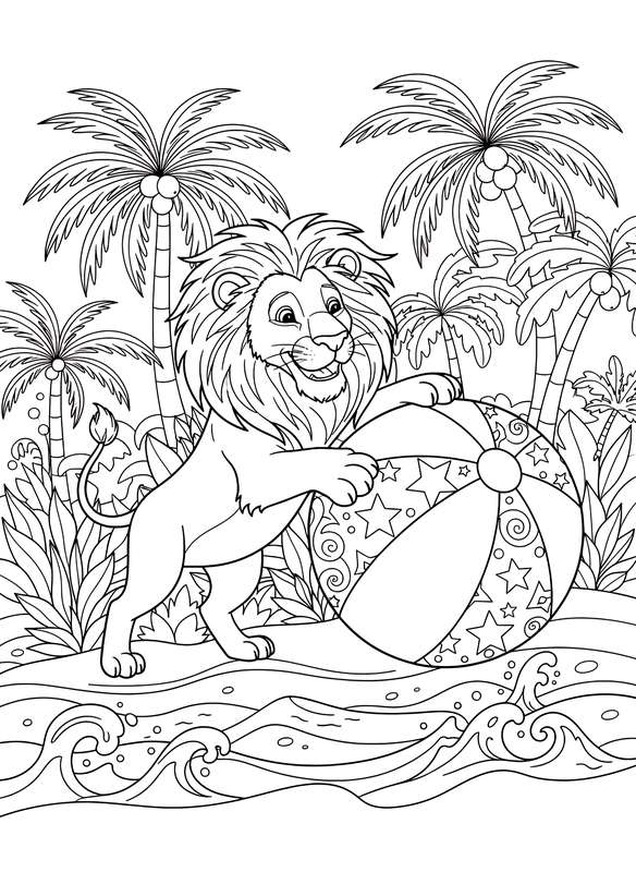 Beach Ball Bounce Action