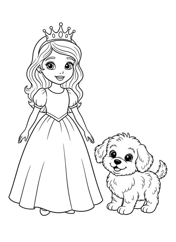 Best Friends: Princess and Puppy