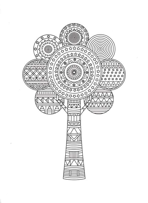 Cylinder Trunk & Circle Canopy Tree