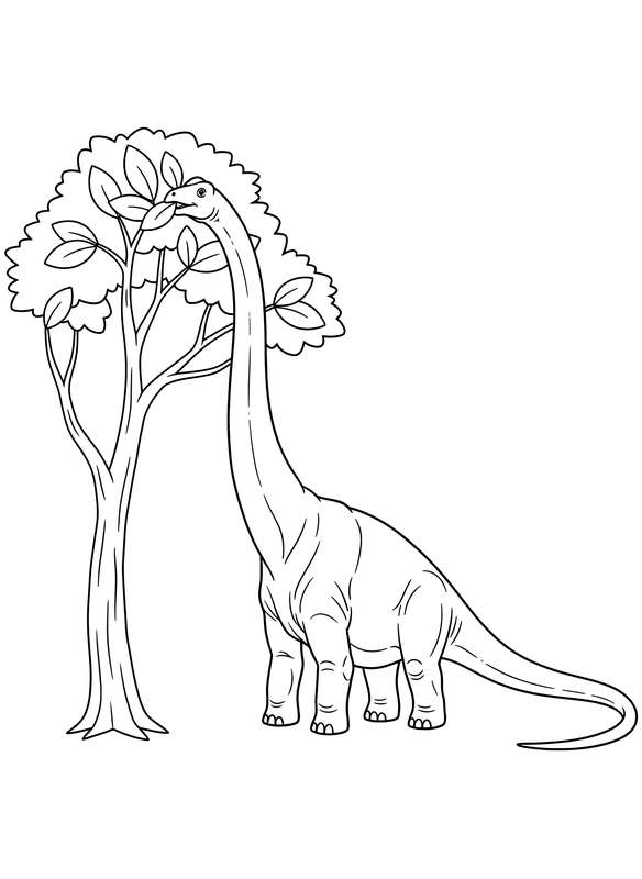 Diplodocus Leafy Lunch Break