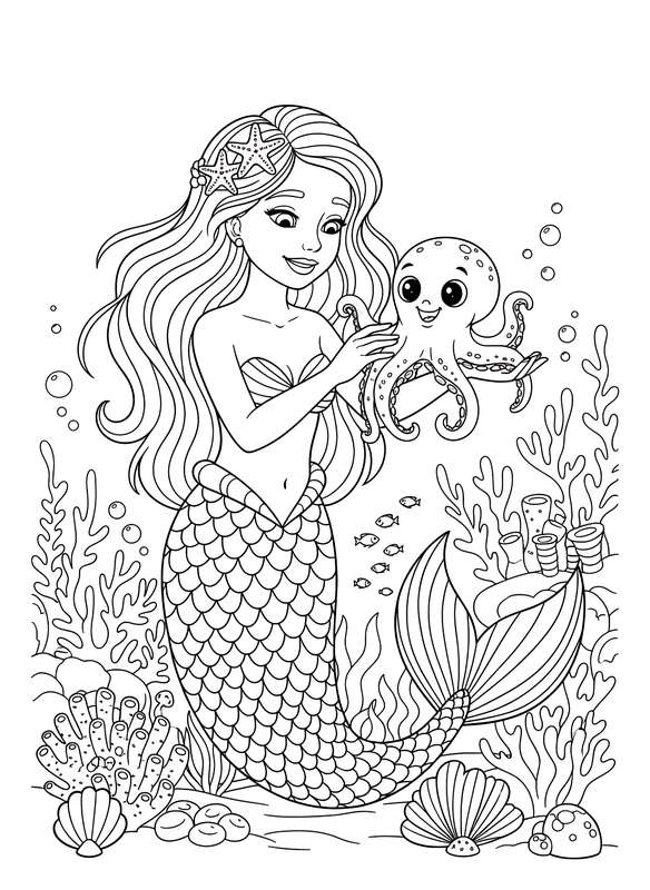 Octopus Friend Cuddle Time