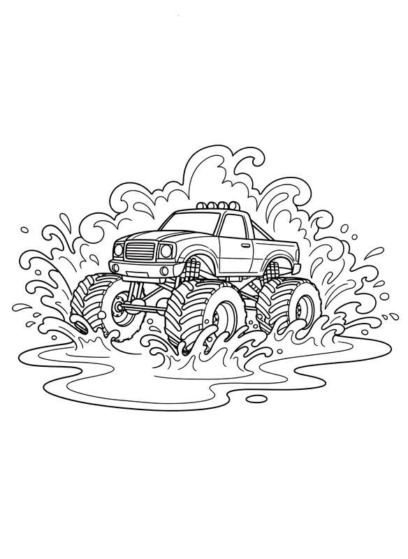 Maximum Mud Splash Fun!