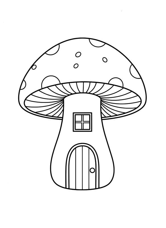 Cozy Woodland Mushroom Home