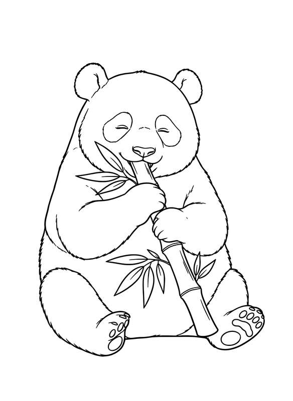 Bamboo Feast in Peaceful Solitude