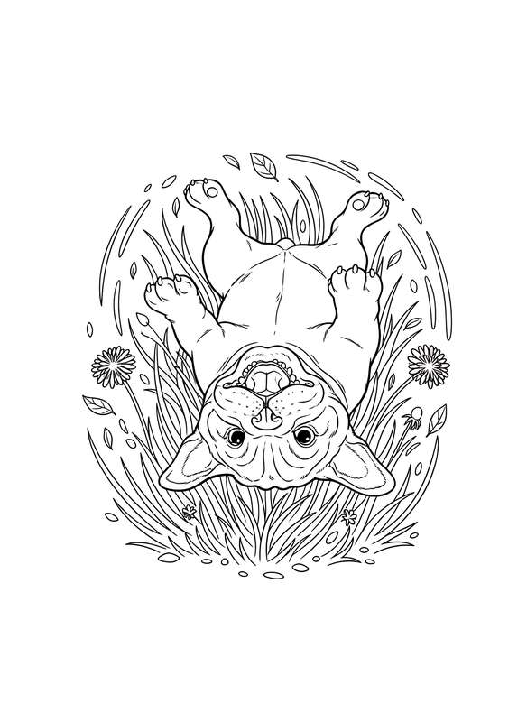 Bulldog Backflip Fun