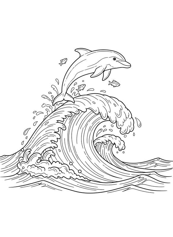 Leaping Dolphin Wave Rider