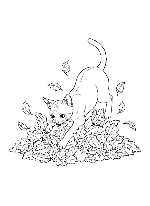 Autumn Explorer: Egyptian Mau Fun