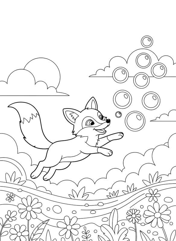 Summer Bubble Chase Fun