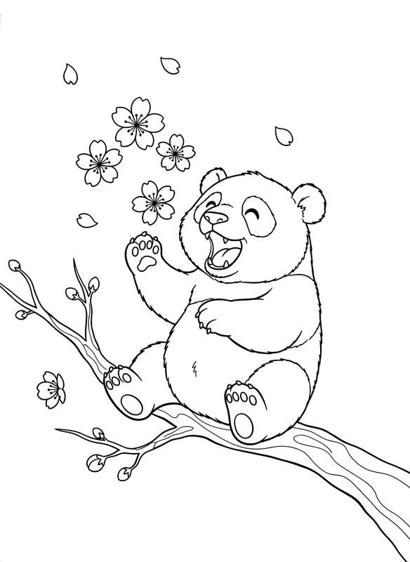 Catching Pink Petals in Mid-Air