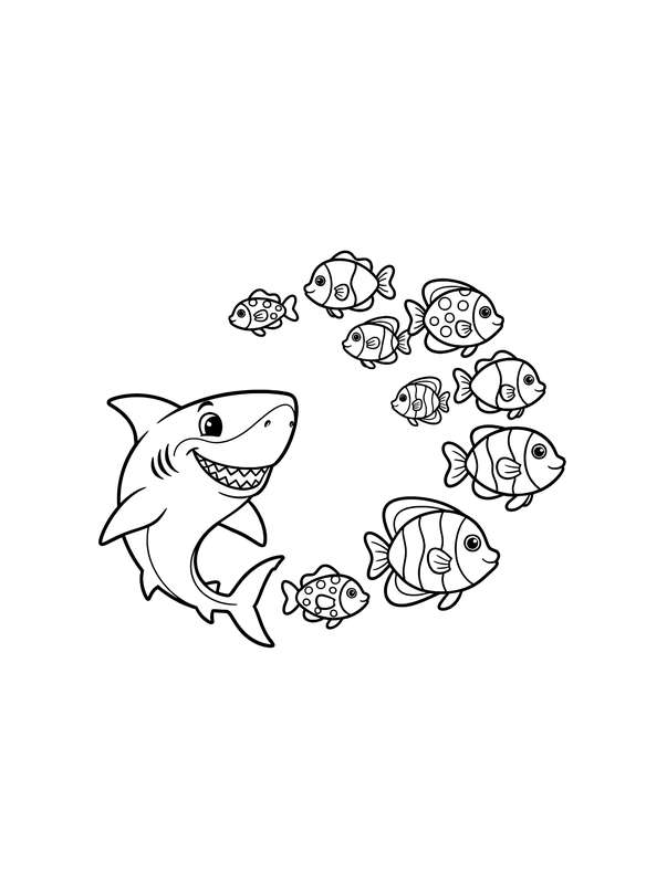 Chasing Tropical Rainbow Fish