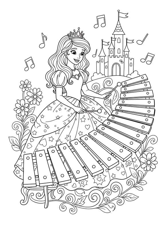 Melody on the Colorful Xylophone