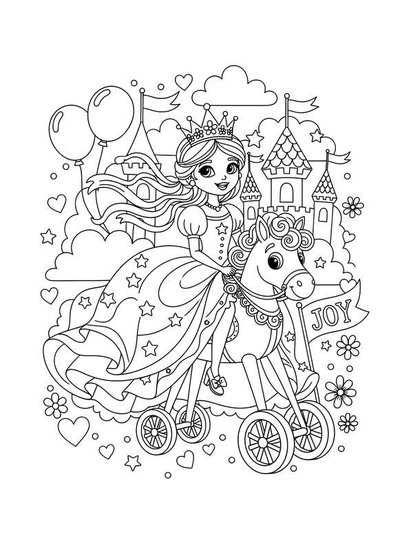 Princess and Her Hobby Steed