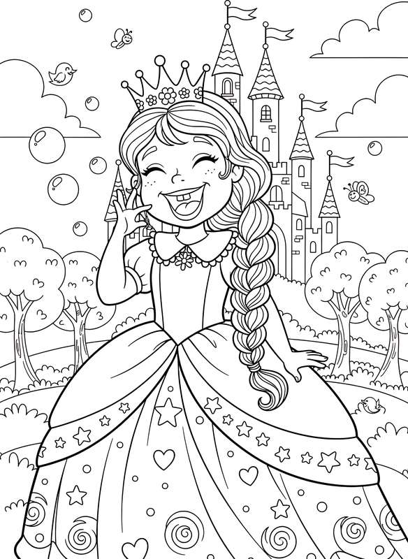 Silly Toothless Smile Portrait