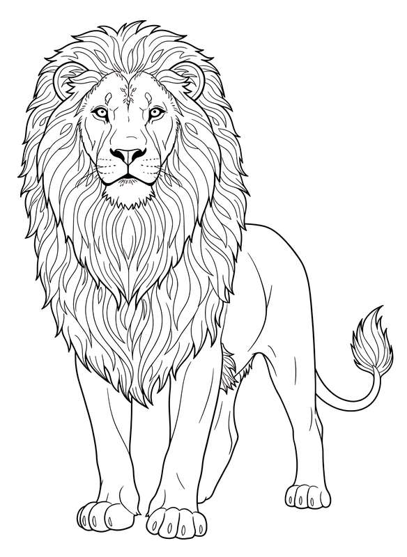 The Majestic Mane Masterpiece