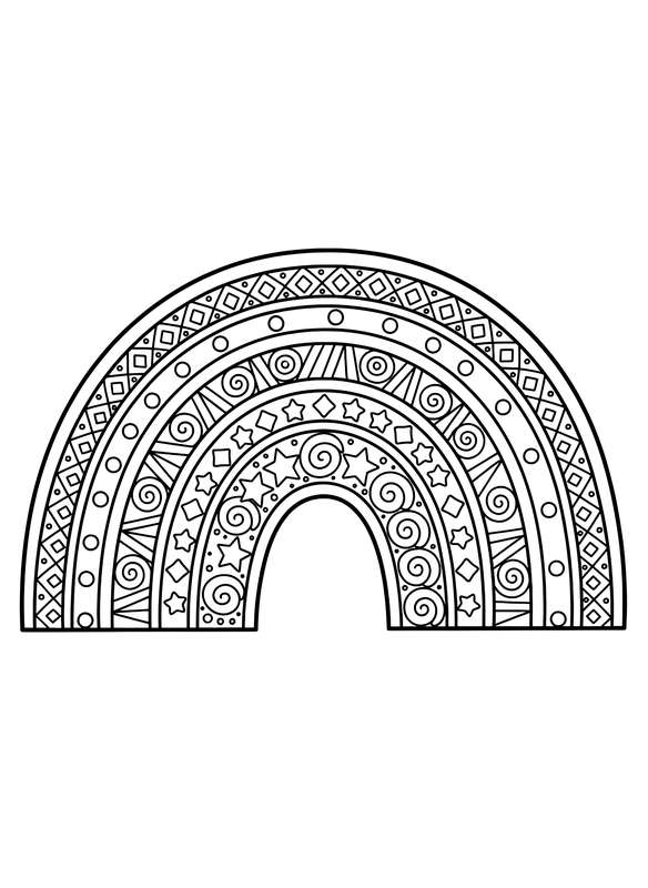 Central Spectrum Stripe