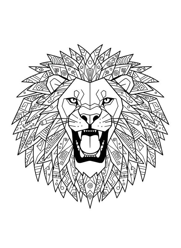 The Roaring Triangle Mane