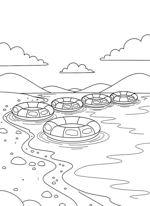 Lazy Lake Floats and Inner Tubes