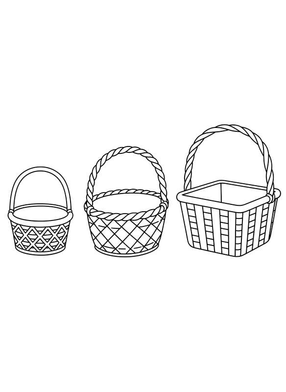 Baskets Awaiting Color