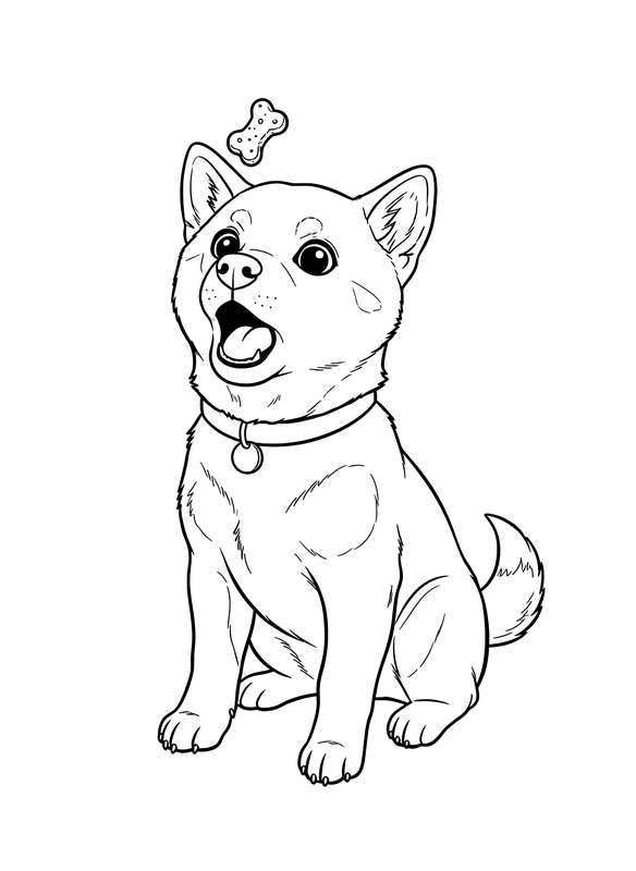 Shiba's Surprising Snack Balance