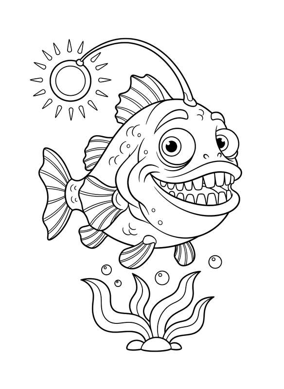 Anglerfish's Glowing Discovery