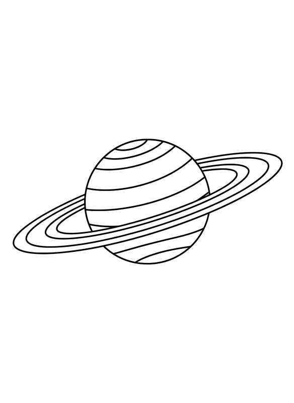 Majestic Saturn Rings