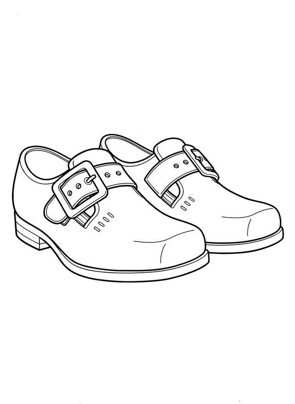 Classic Pilgrim Buckle Shoes