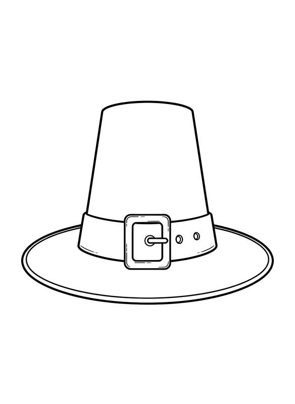 Historic Pilgrim Buckle & Hat