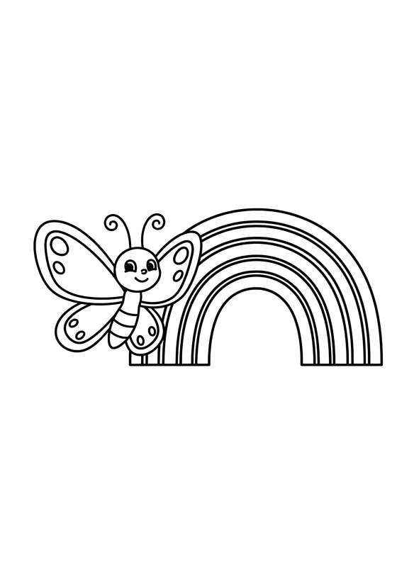 Happy Flight and Rainbow Arch