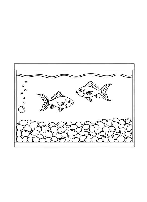 Cozy Fish Tank Scene