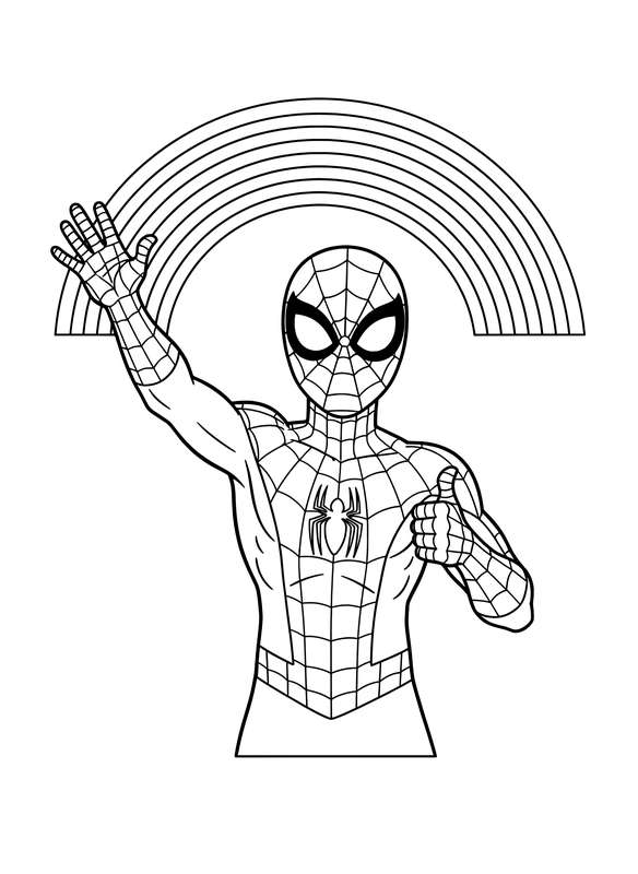 Rainbow Bright Spider-Pal