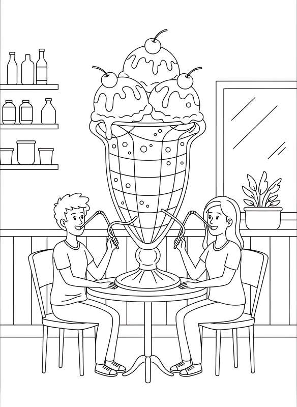 Sharing Sweet Soda Moments