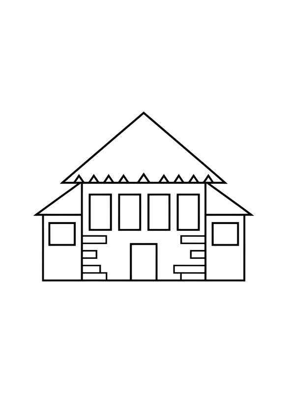 Cozy Cube & Triangle Home