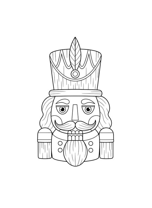 Stoic Nutcracker Portrait