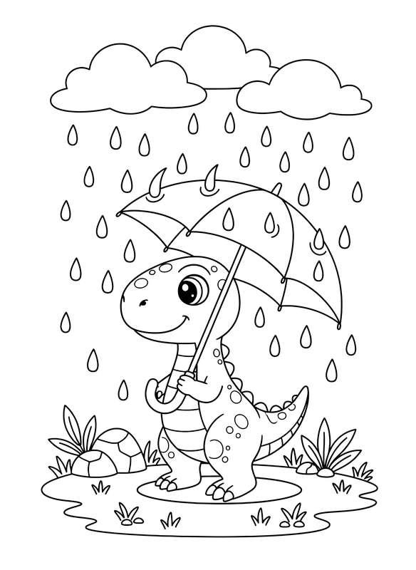 Umbrella Adventures in the Rain