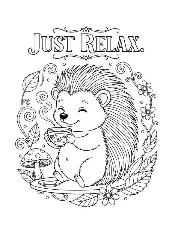 Hedgehog Tea Party Break