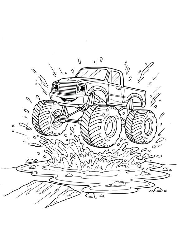 Soaring Over the Puddle!