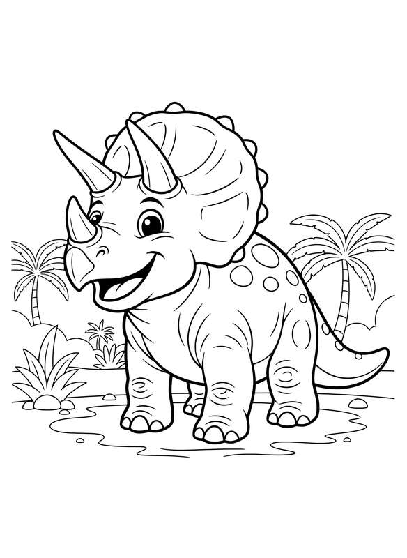 41 Free Dinosaur Coloring Pages