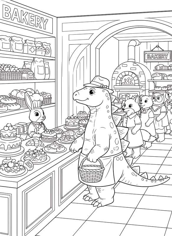 Stegosaurus Bakery Wait List