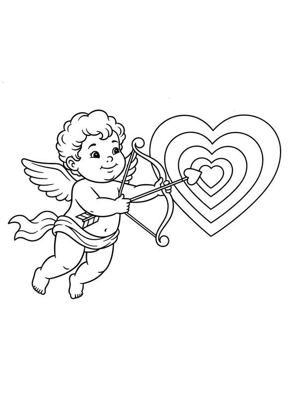 Cupid Takes Aim at Love