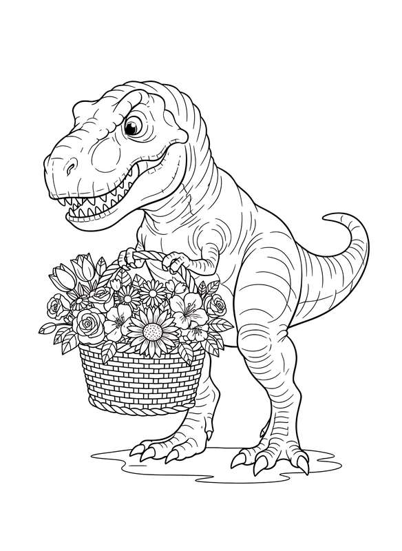 Gentle Giant's Flower Bouquet