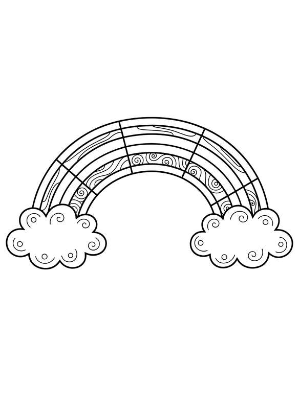 Whimsical Cloud Catcher Arch