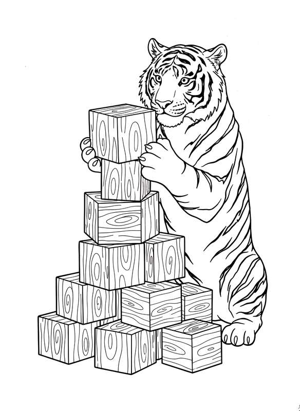 Block Builder Tiger's Tower