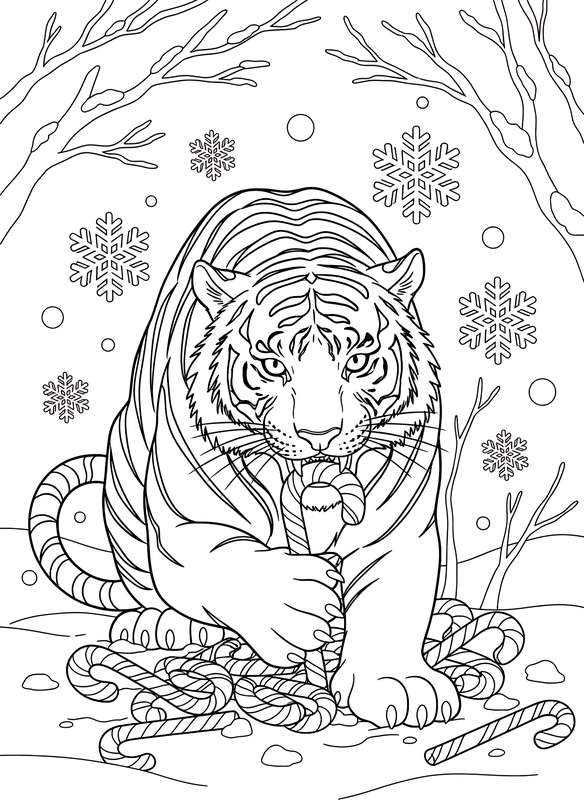 Sweet Stripes of Winter