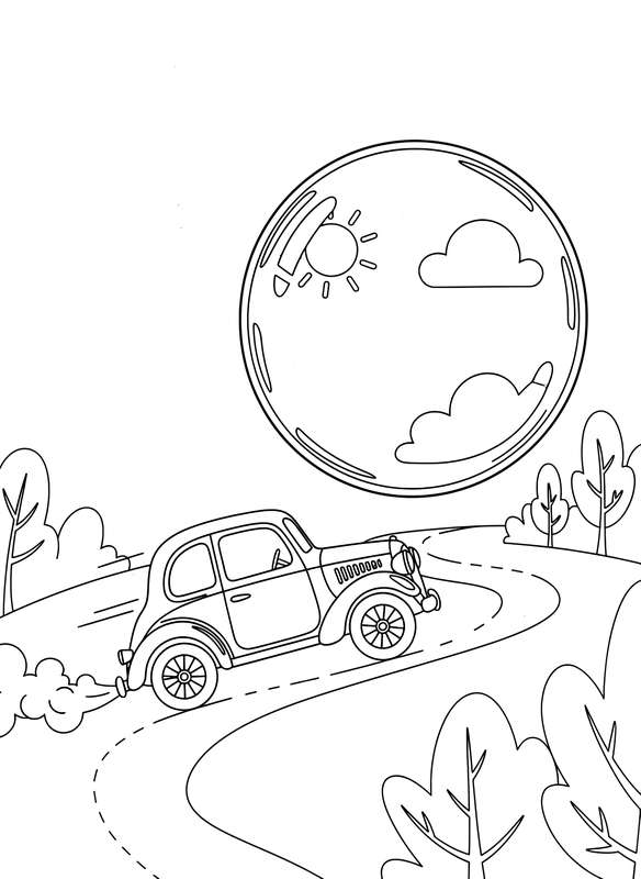 Bubble Chase Blue Bug