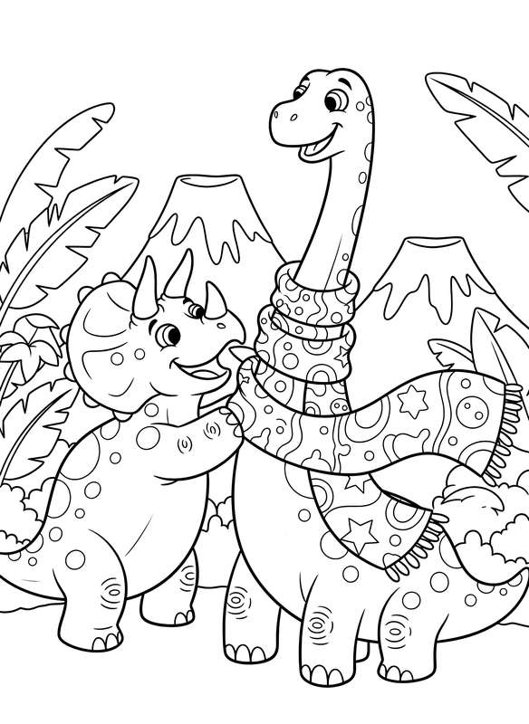 Triceratops Fashion Helper