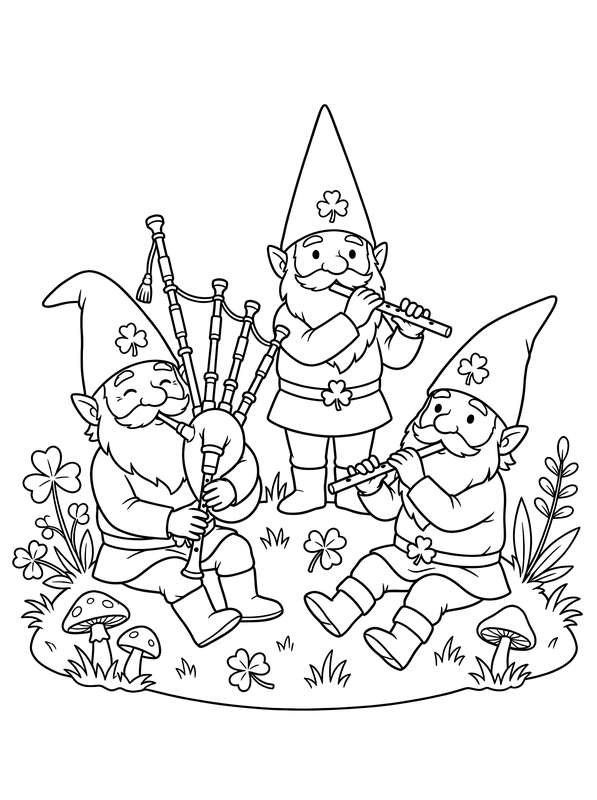 Gnome Bagpipe Session