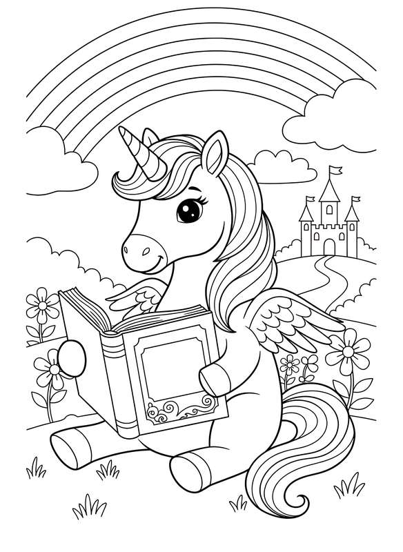 39 Free Unicorn Coloring Pages